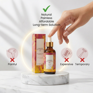 Kerature™ Cyperus Rotundus Hair Inhibitor Oil
