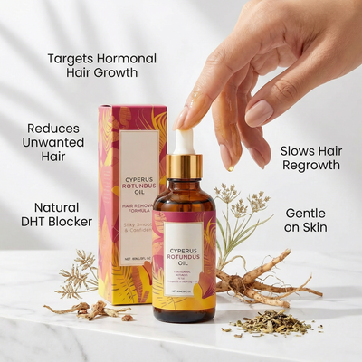 Kerature™ Cyperus Rotundus Hair Inhibitor Oil